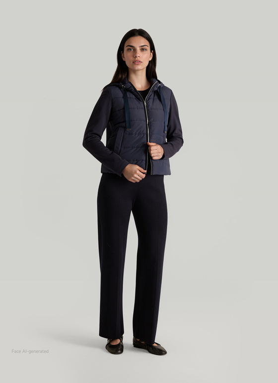 Jacke Wirk Navy Frontansicht