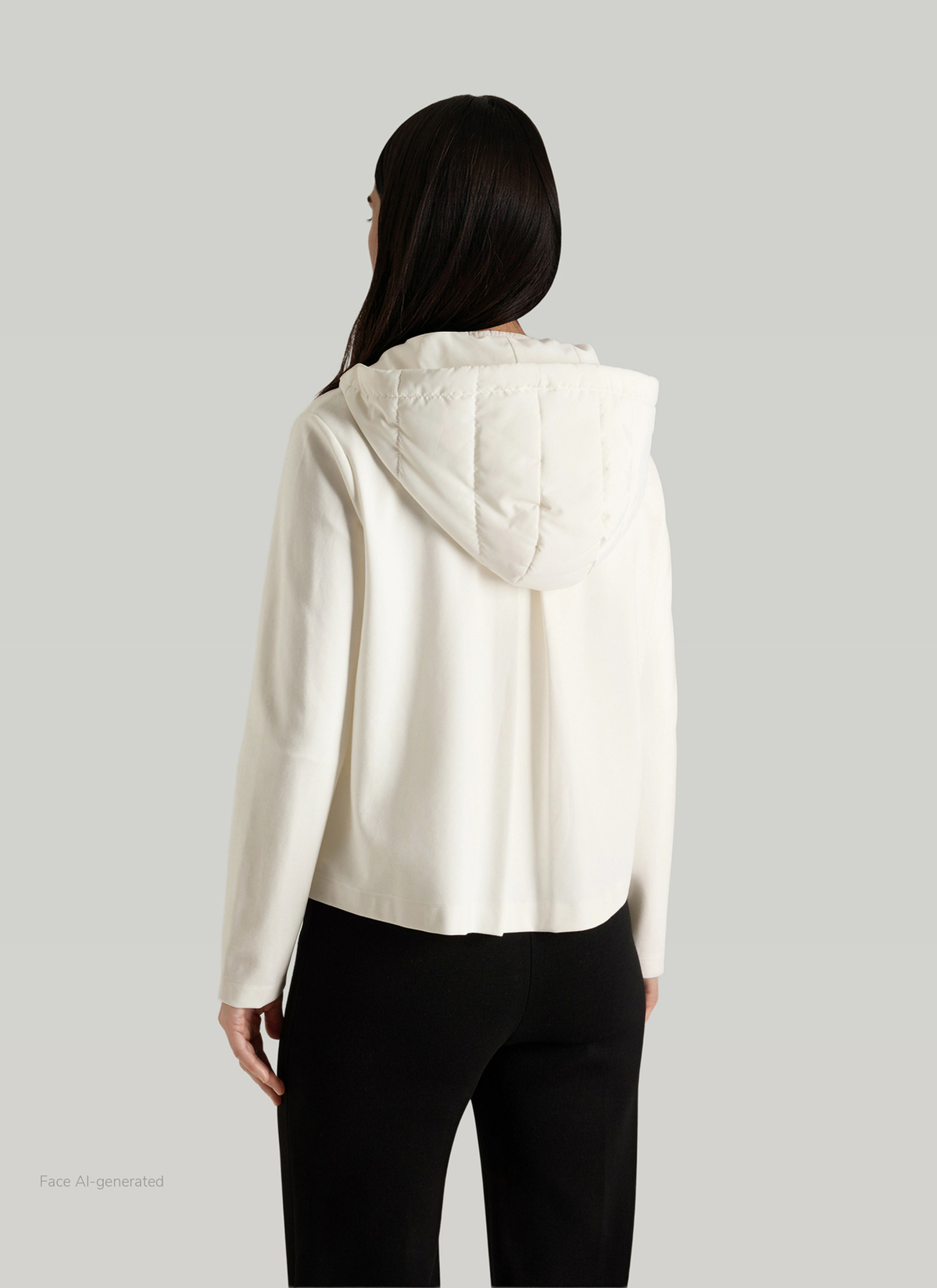 Jacke Wirk, New White Rückansicht