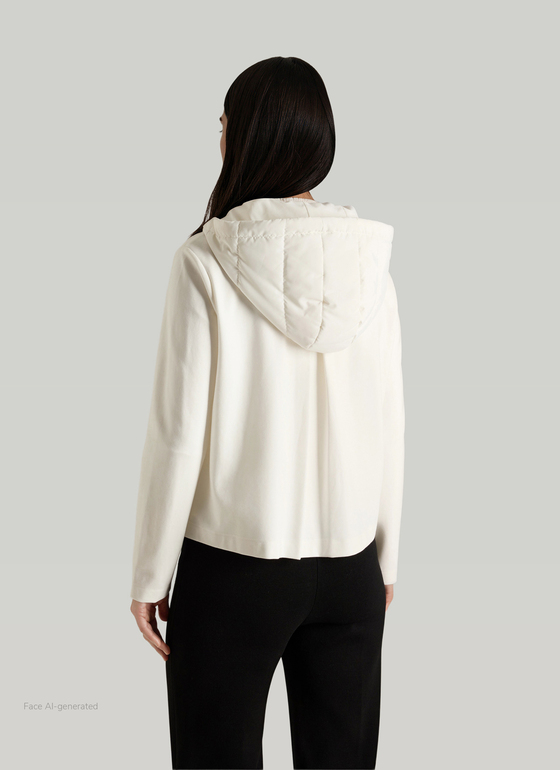 Jacke Wirk New White Frontansicht