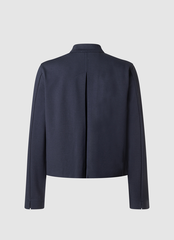 Jacke Wirk Navy Frontansicht
