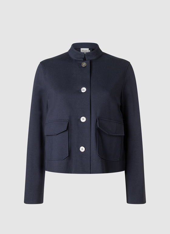 Jacke Wirk Navy Frontansicht