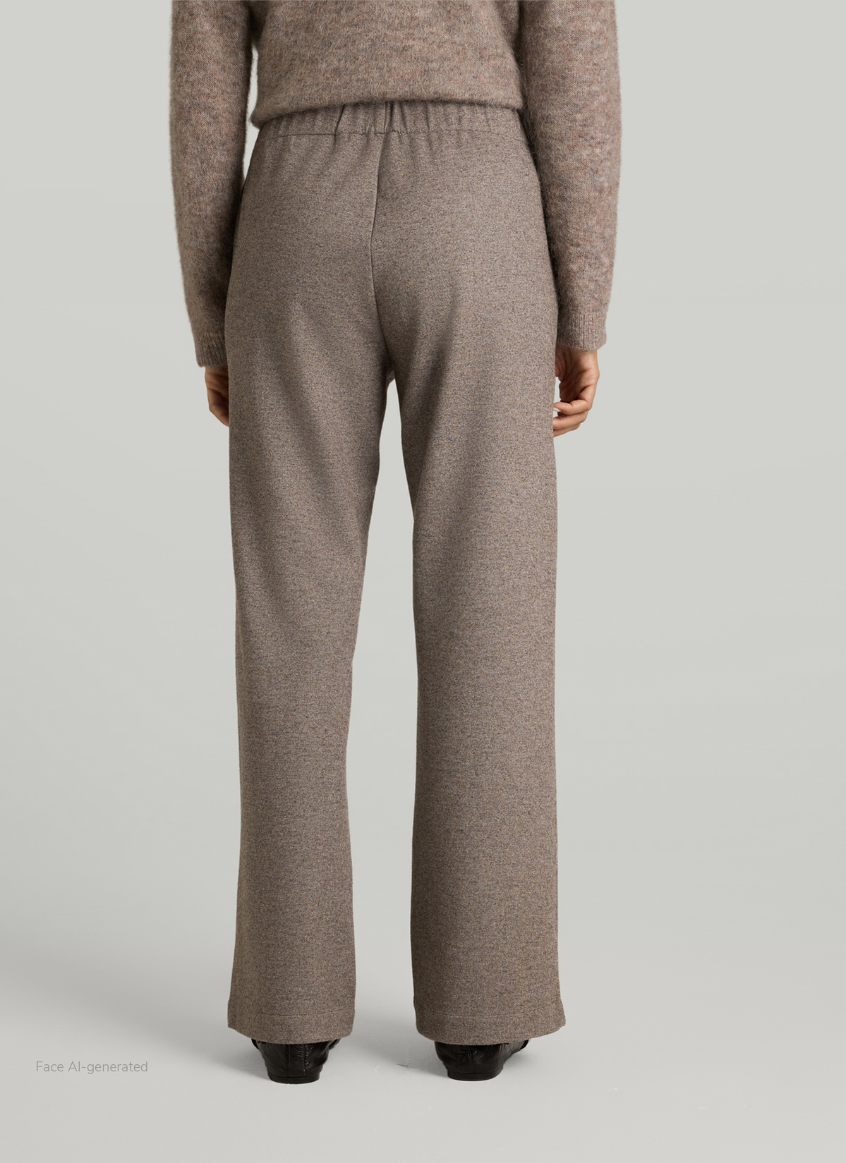 Hose, Taupe Grey Rückansicht