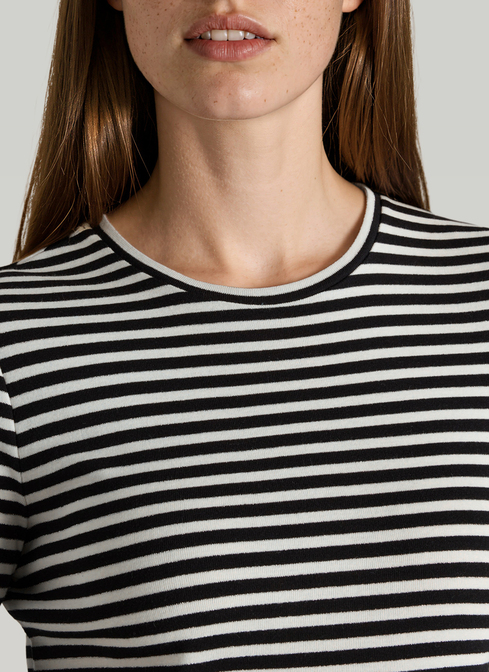 Longsleeve Rundhals 3/4 Arm width=