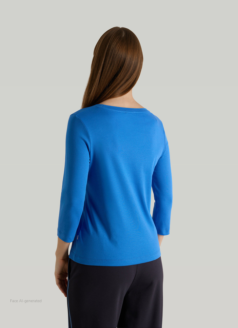 Longsleeve Rundhals 3/4 Arm width=