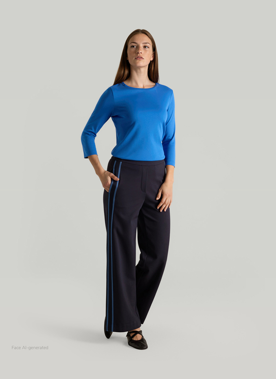 Longsleeve Rundhals 3/4 Arm Nordic Light Frontansicht