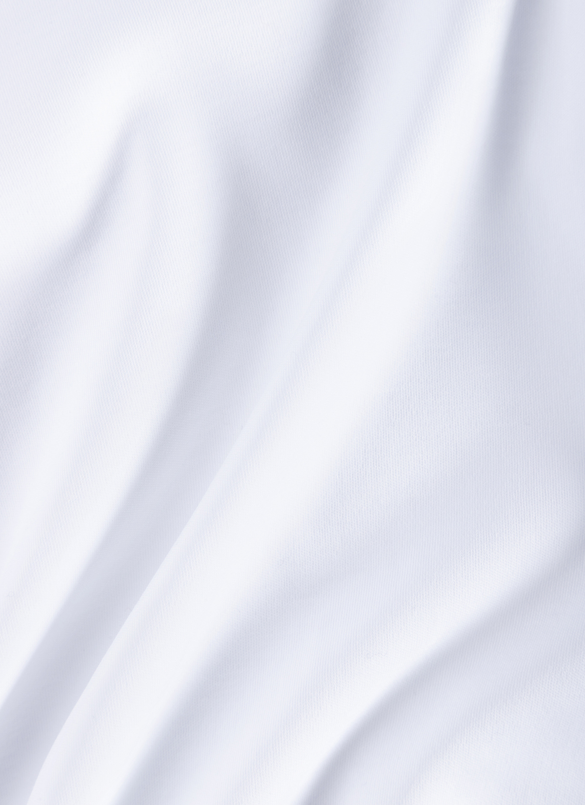 Longsleeve Rundhals 3/4 Arm, Pure White