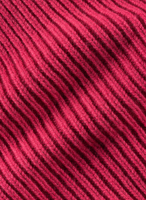Mütze Peony Red Frontansicht