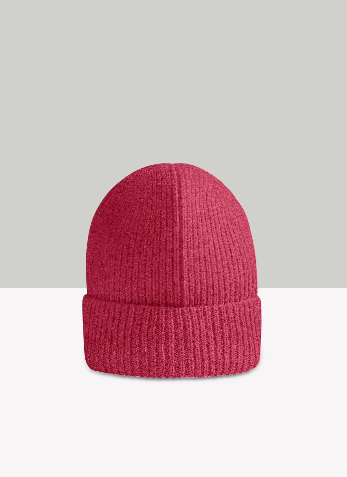 Mütze, Peony Red Detailansicht 2
