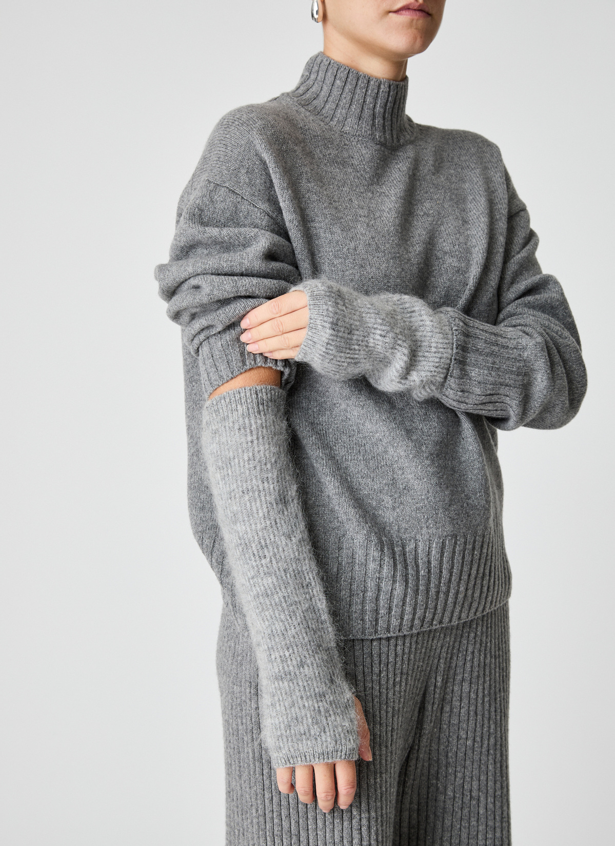Armstulpe, Granite Grey Rückansicht
