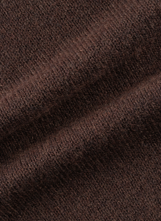 Schal Dark Coffee Frontansicht