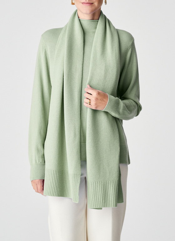 Schal Matcha Tea Frontansicht