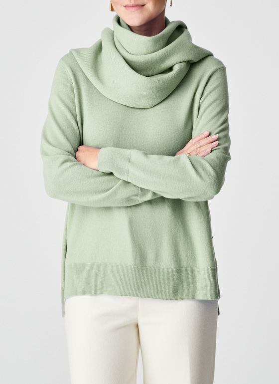 Schal Matcha Tea Frontansicht