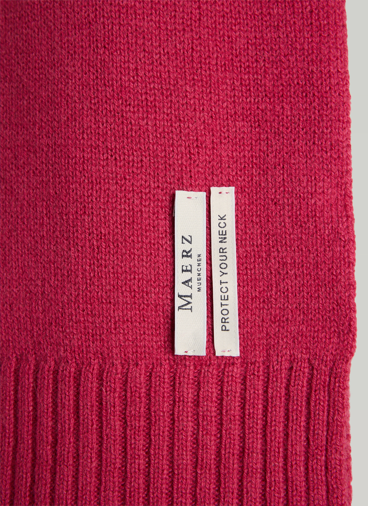 Schal, Peony Red Rückansicht