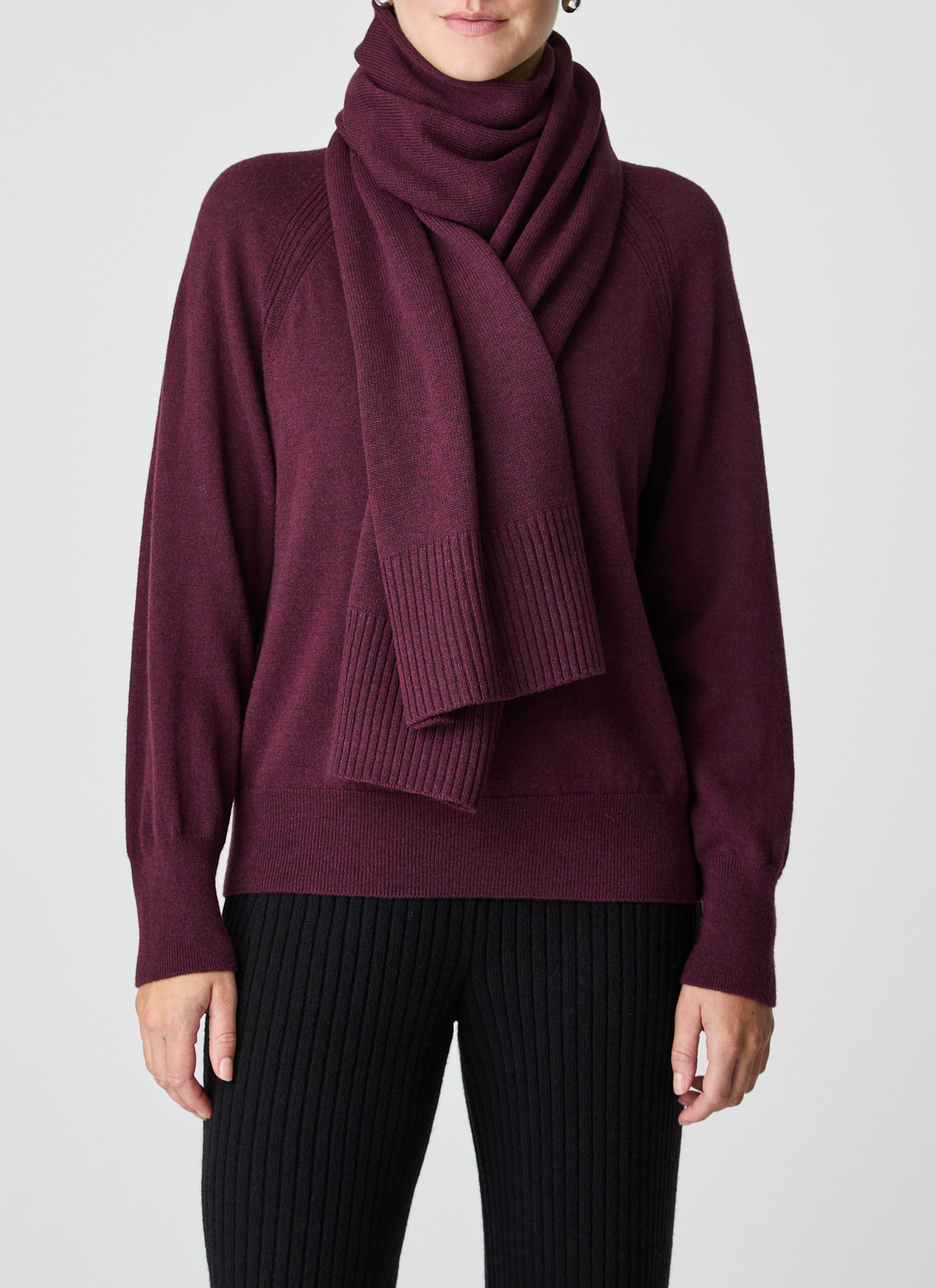 Schal, Oxid Red Frontansicht