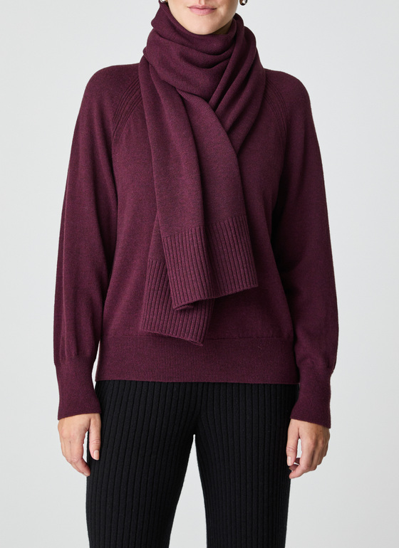 Schal Oxid Red Frontansicht