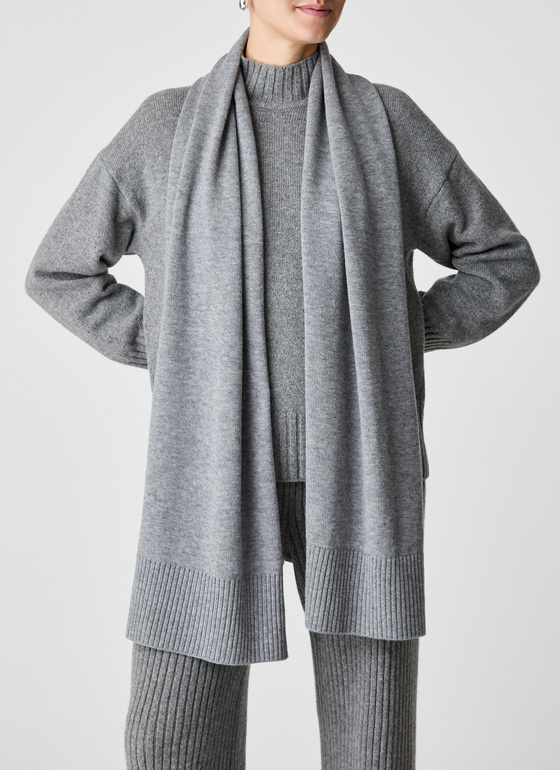 Schal Granite Grey Frontansicht